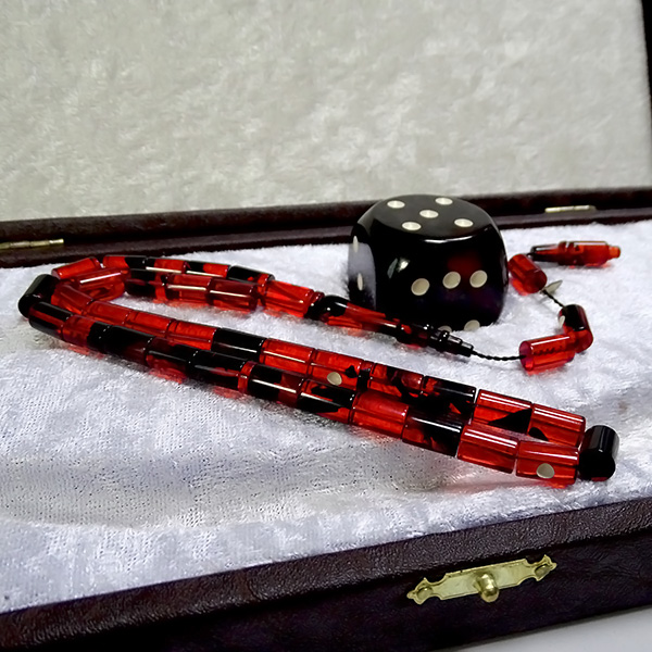 Ateş Zar Kehribar Tesbih Muhteşem Özel Kutulu Set Kesme Model