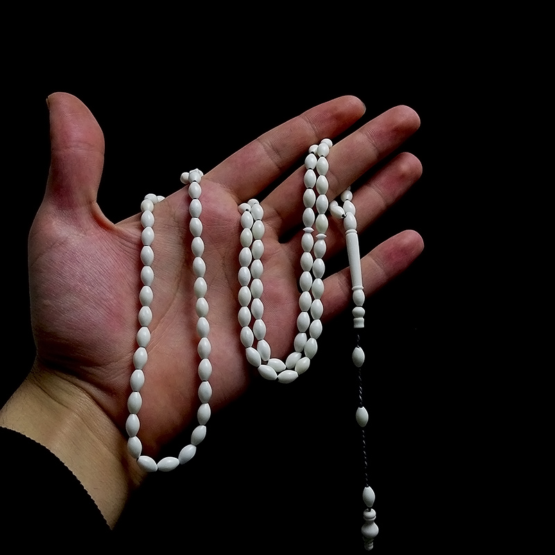 Beyzi Kesim 99 Luk Deve Kemiği Tesbih 