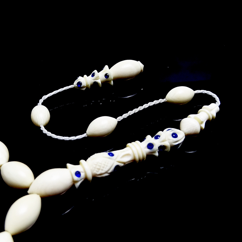 Doğal Materyalden Özel  İmame İşçilikli Tesbih 