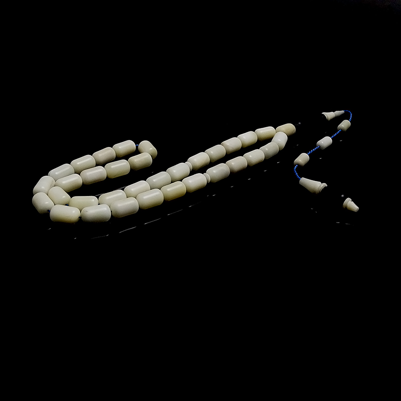 İmamesi Abanoz Ağacından Tasarlanmış Kapsül Model Narçıl Tesbih