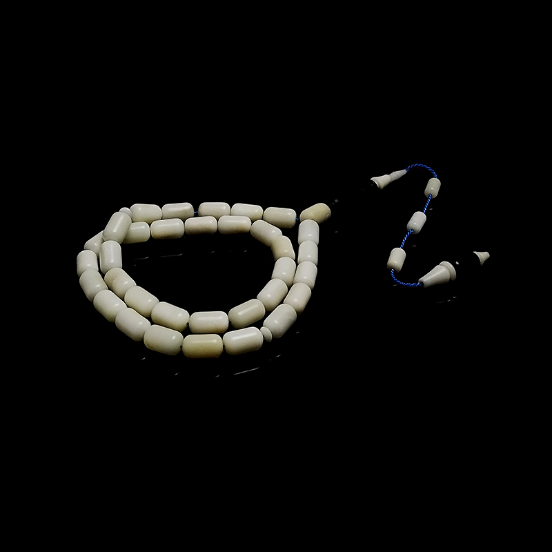 İmamesi Abanoz Ağacından Tasarlanmış Kapsül Model Narçıl Tesbih