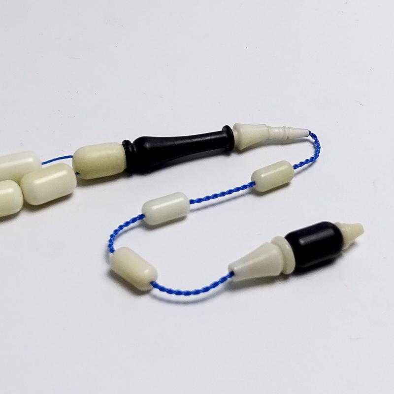 İmamesi Abanoz Ağacından Tasarlanmış Kapsül Model Narçıl Tesbih