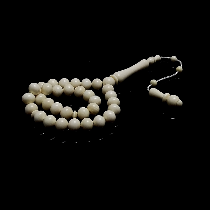 İstanbul Kesim Doğal Materyalden Fosil Tesbih