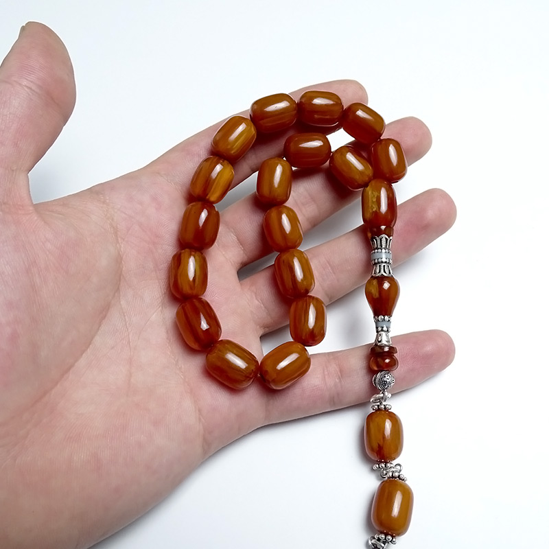 Kapsul Kesim Nakkaş İşçilikli Efe Tesbih