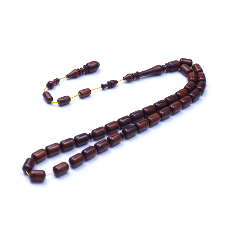Kapsul Kesim Yılan Ağacı Tesbih 8x12 mm