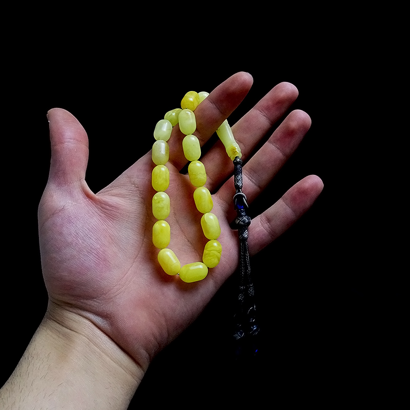 Kazaziye Tasarımlı Kaya Damladan Maskot Tesbih 