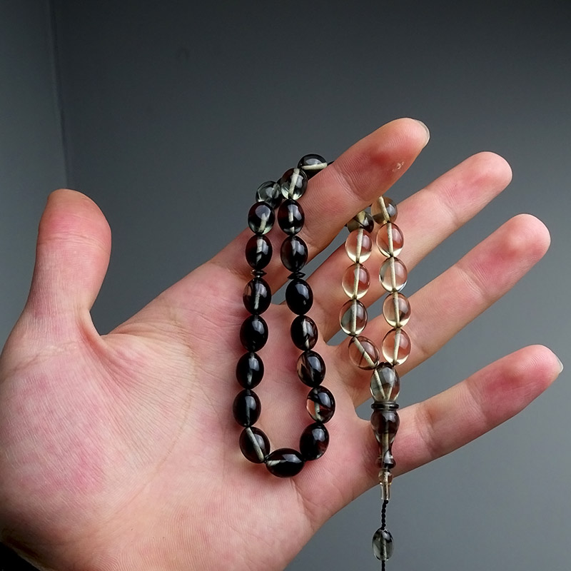 Renk Süzmesi Kehribar Tesbih