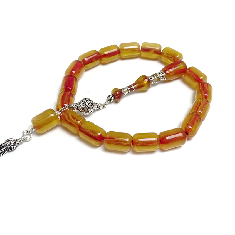 Yoğun Hareli Kapsül Kesim Maskot Tesbih