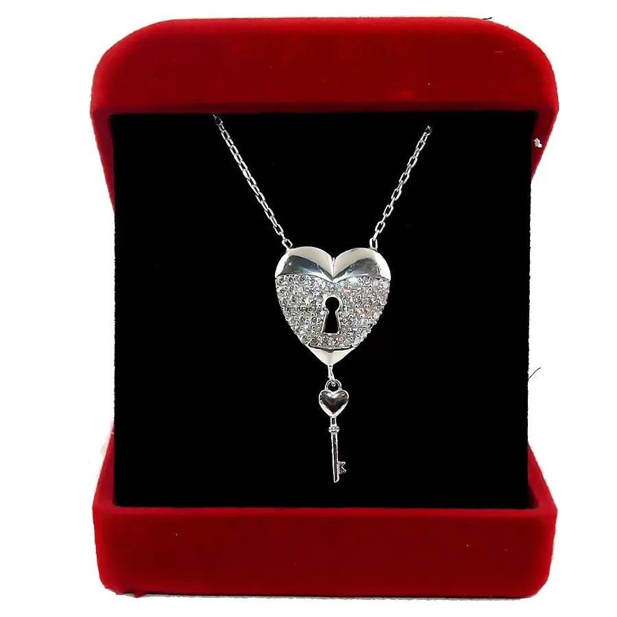 Diamond Kalbin Anahtarı Necklace