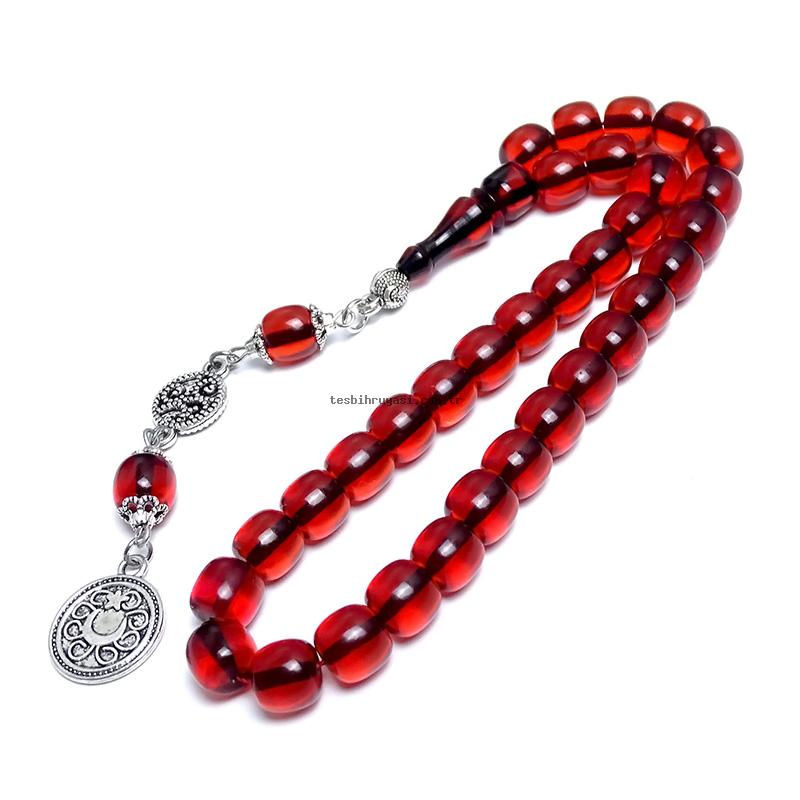 Bilek Size Amber Prayer Beads