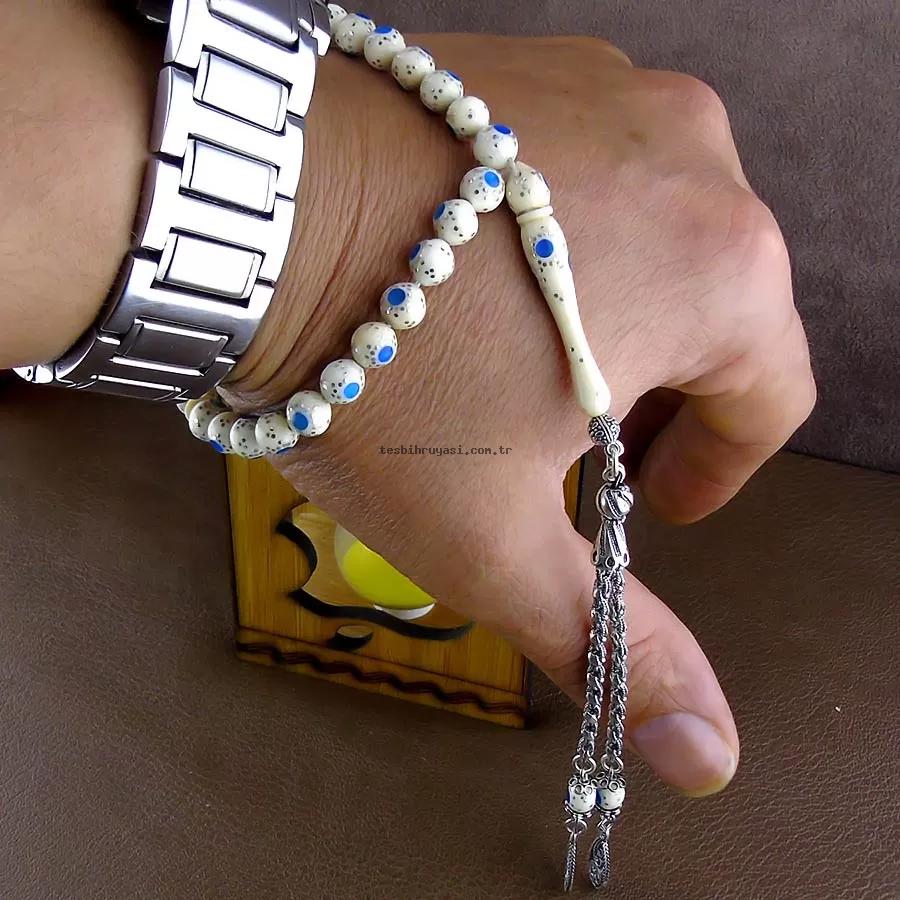 Orijinal Fossil Prayer Beads