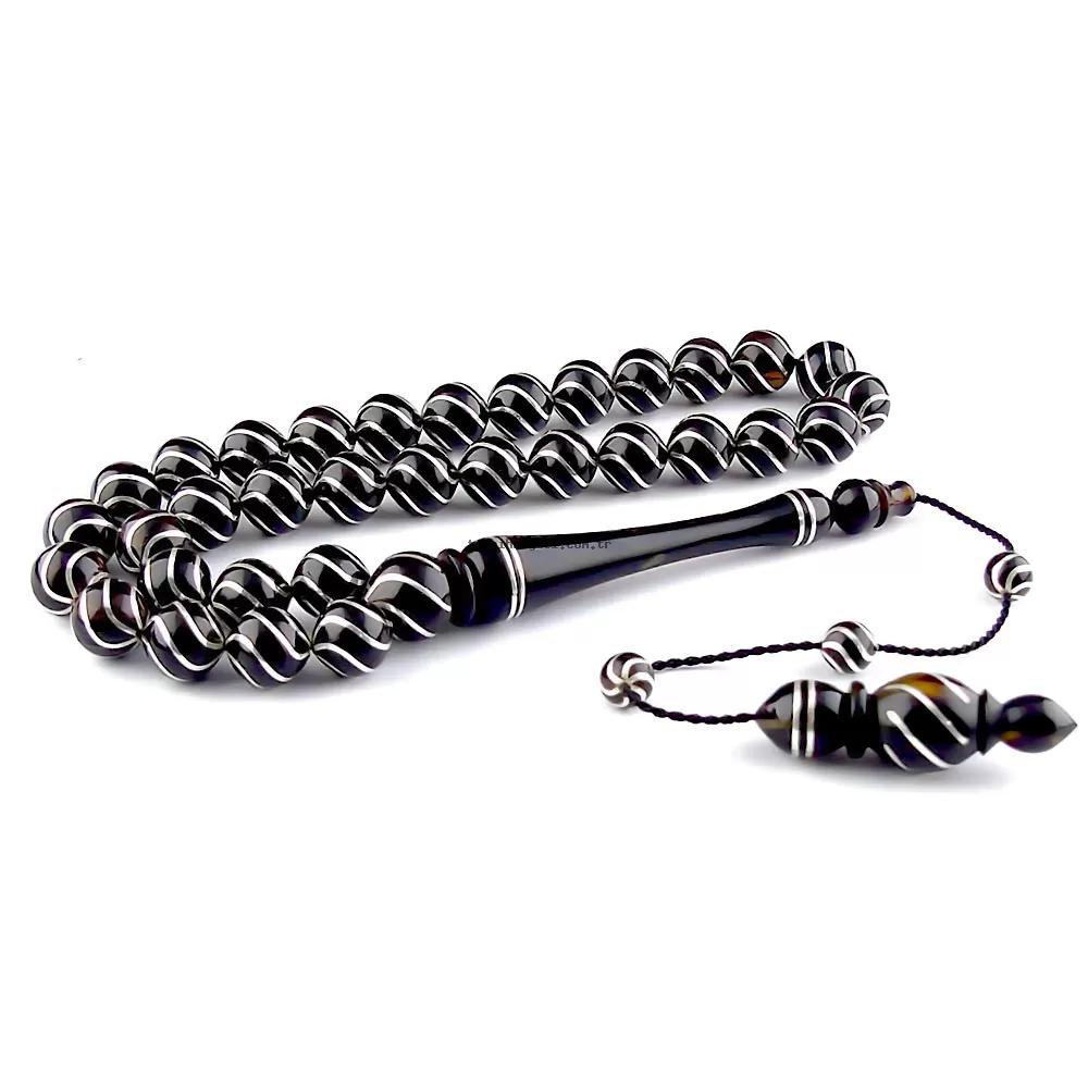 Orijinal Fossil Prayer Beads