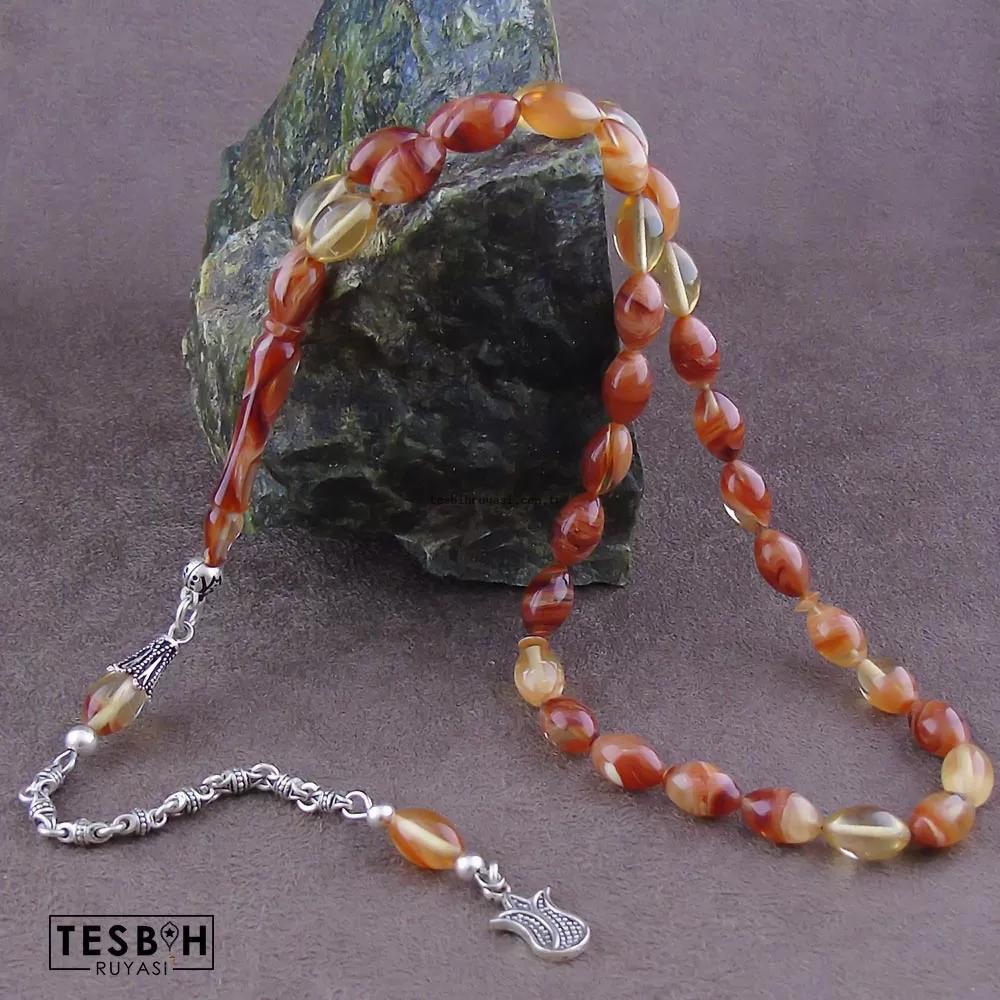Amber Prayer Beads