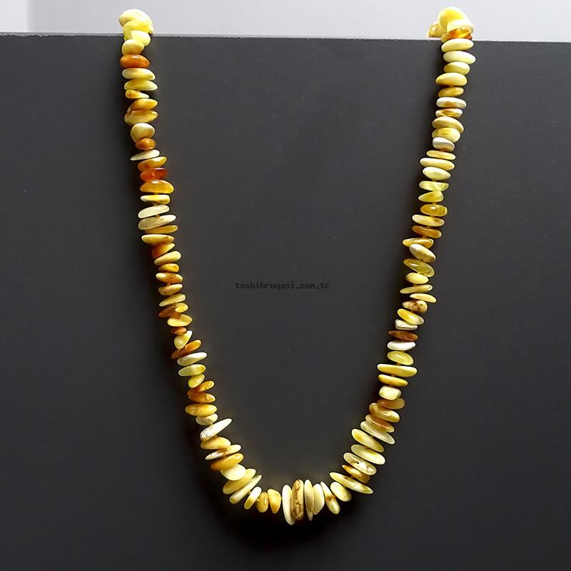Drop Amber Necklace