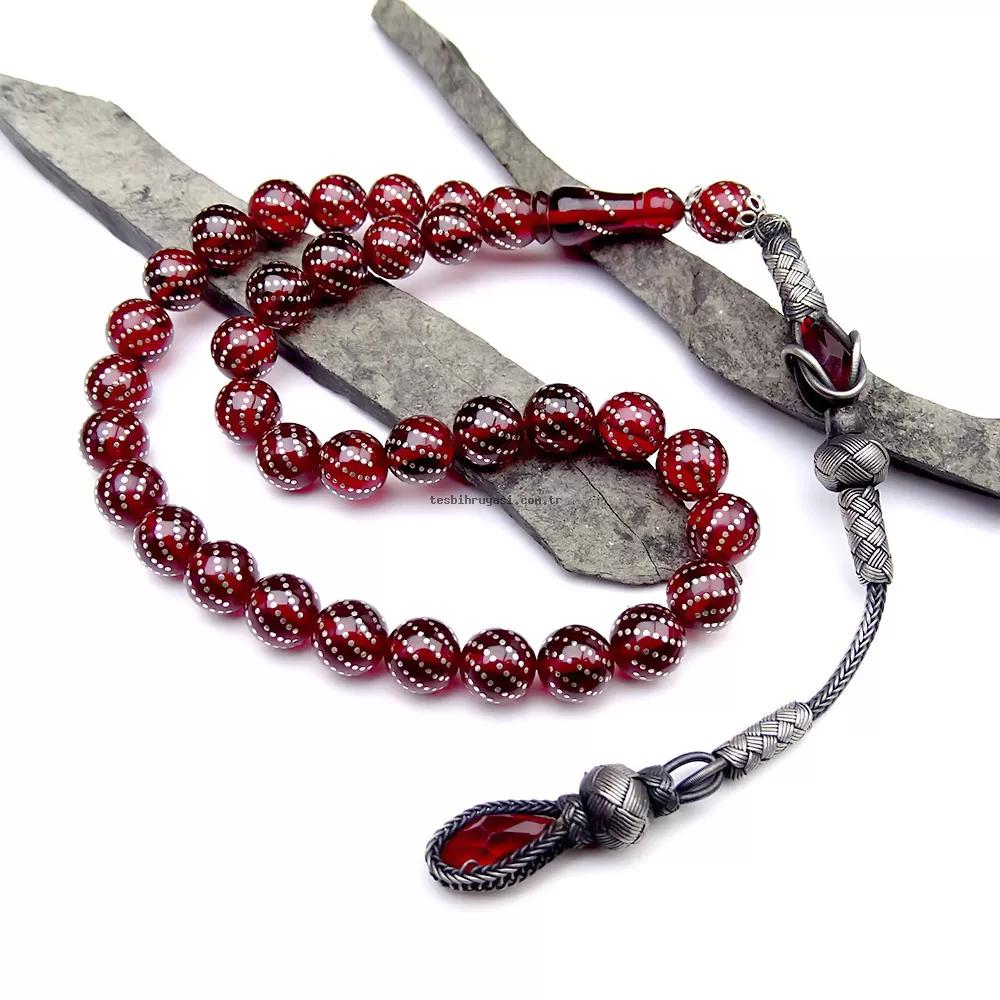 Amber Prayer Beads