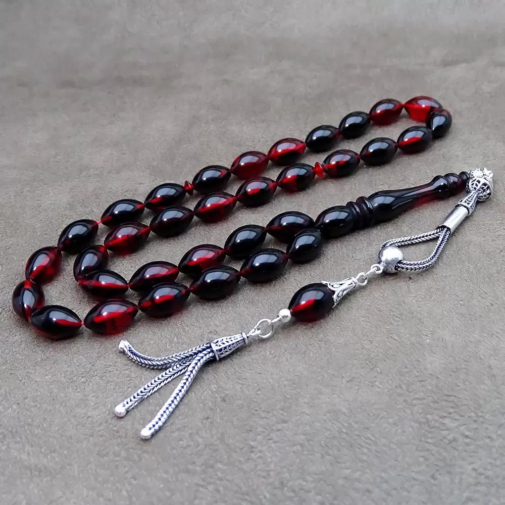 Amber Prayer Beads