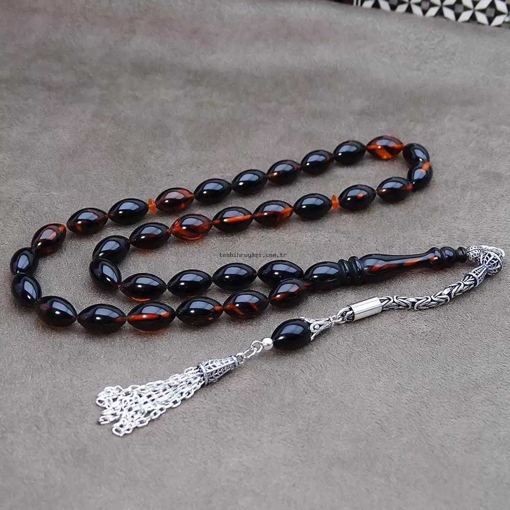 Amber Prayer Beads