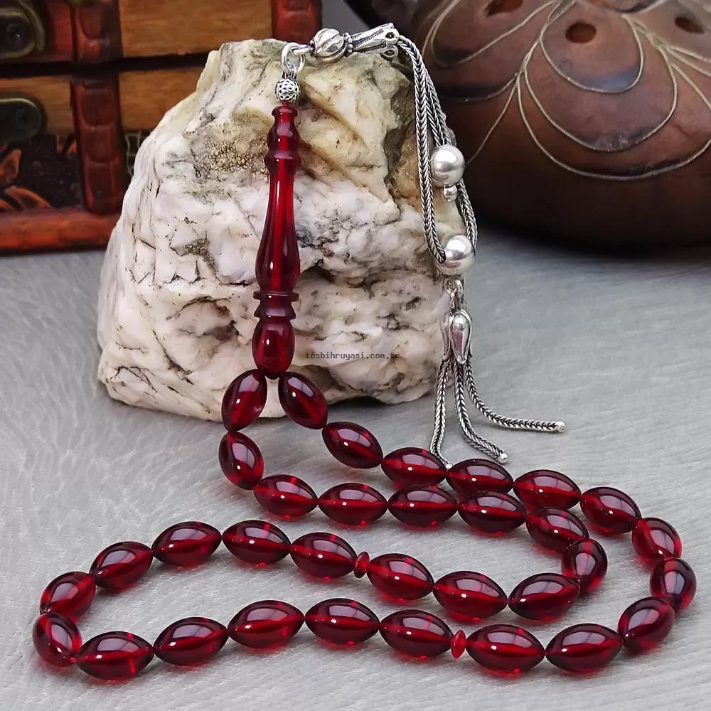 Amber Prayer Beads