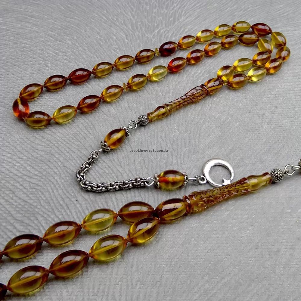Kalemkar Amber Prayer Beads