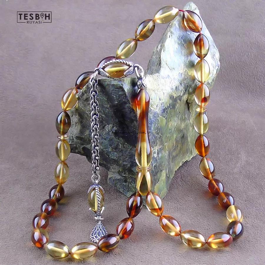 Amber Prayer Beads