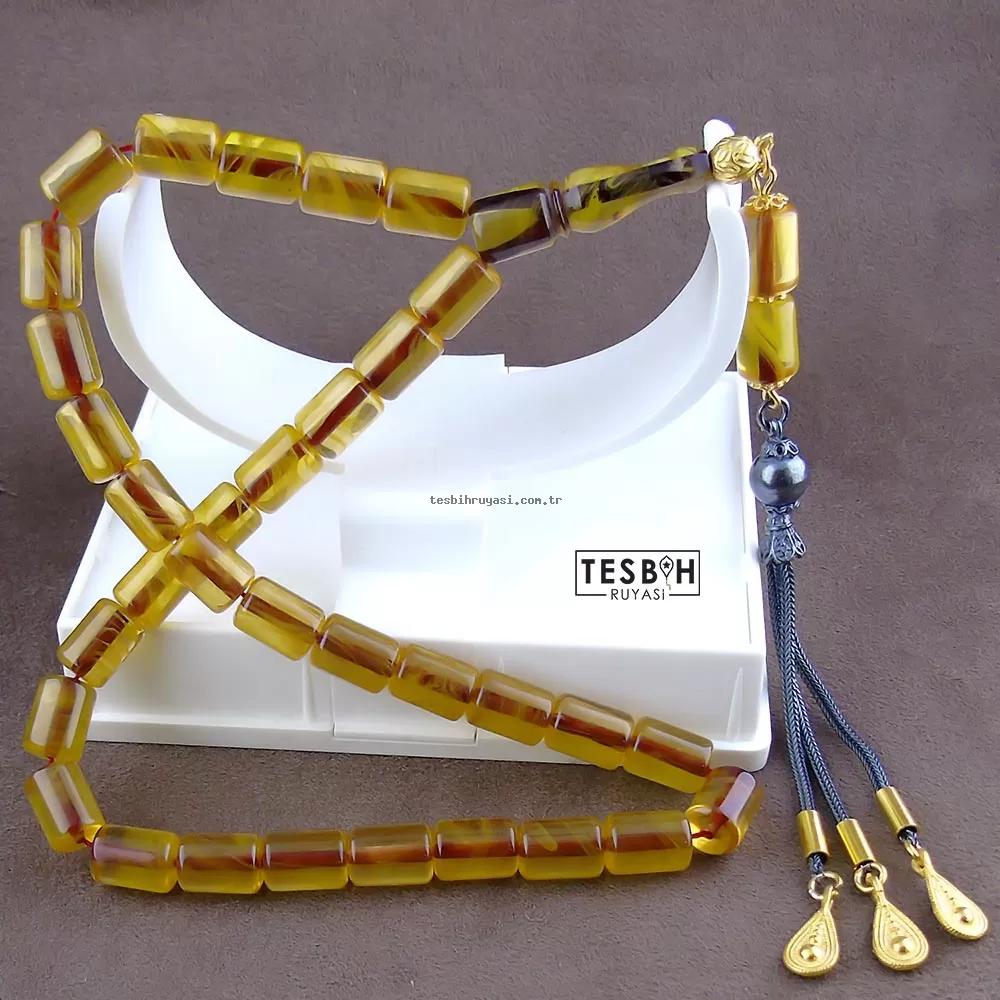 Amber Prayer Beads