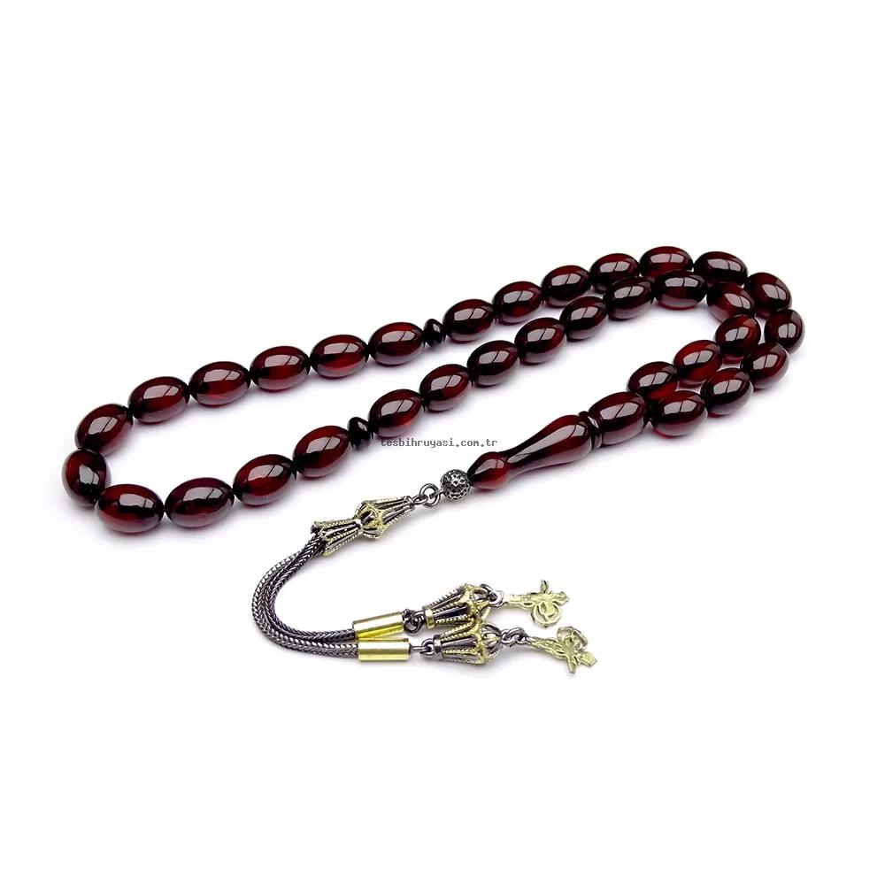 Sürmeli Amber Prayer Beads