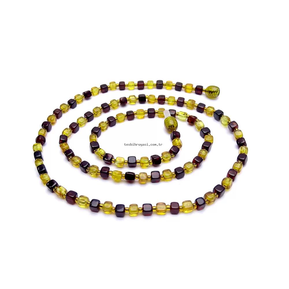 Drop Amber Necklace
