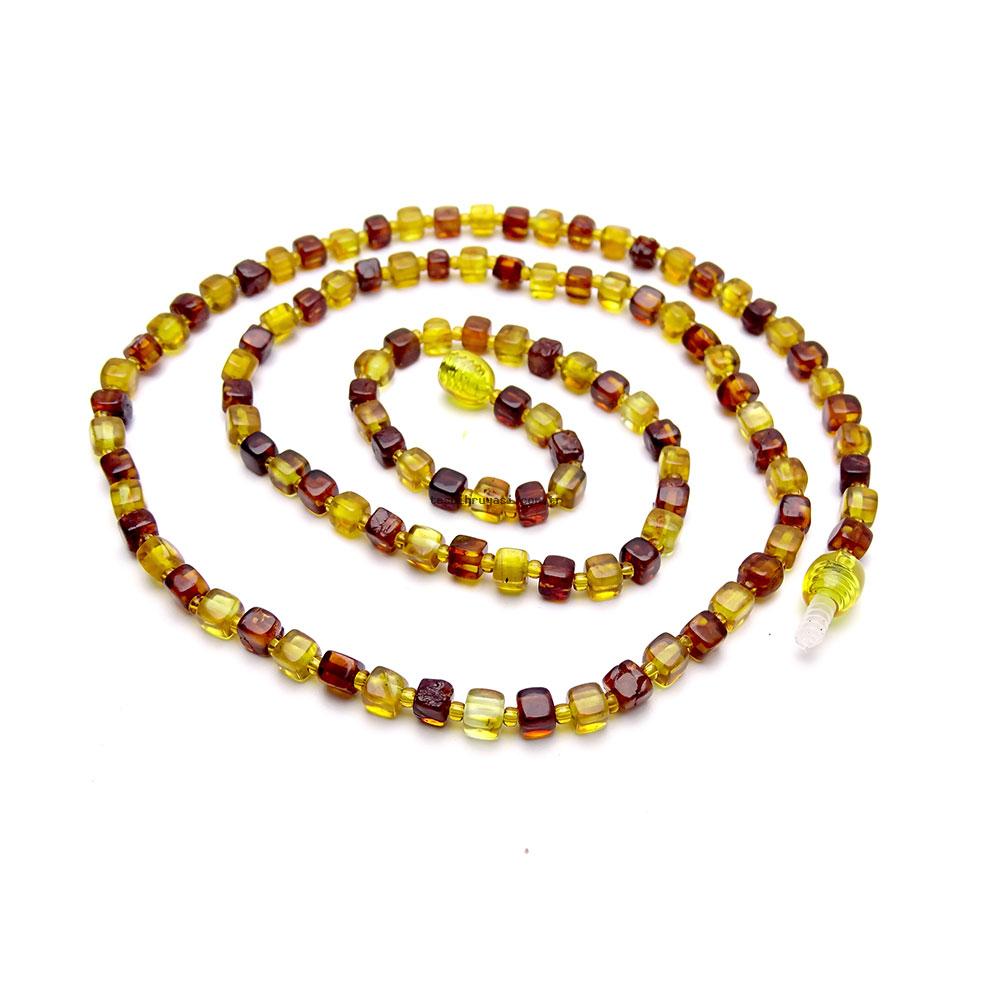 Minik Cube Cut Colored Drop Amber Necklace 733.33 TL KDV
