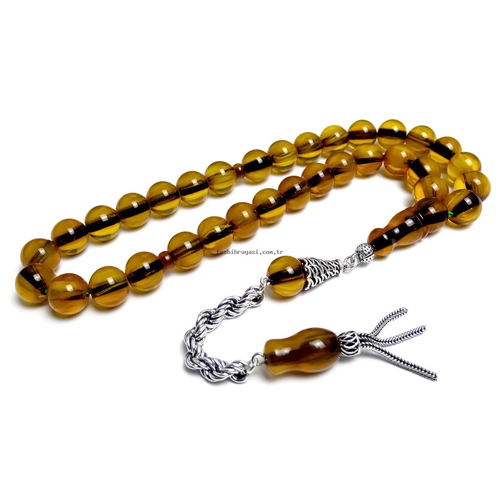 Amber Prayer Beads