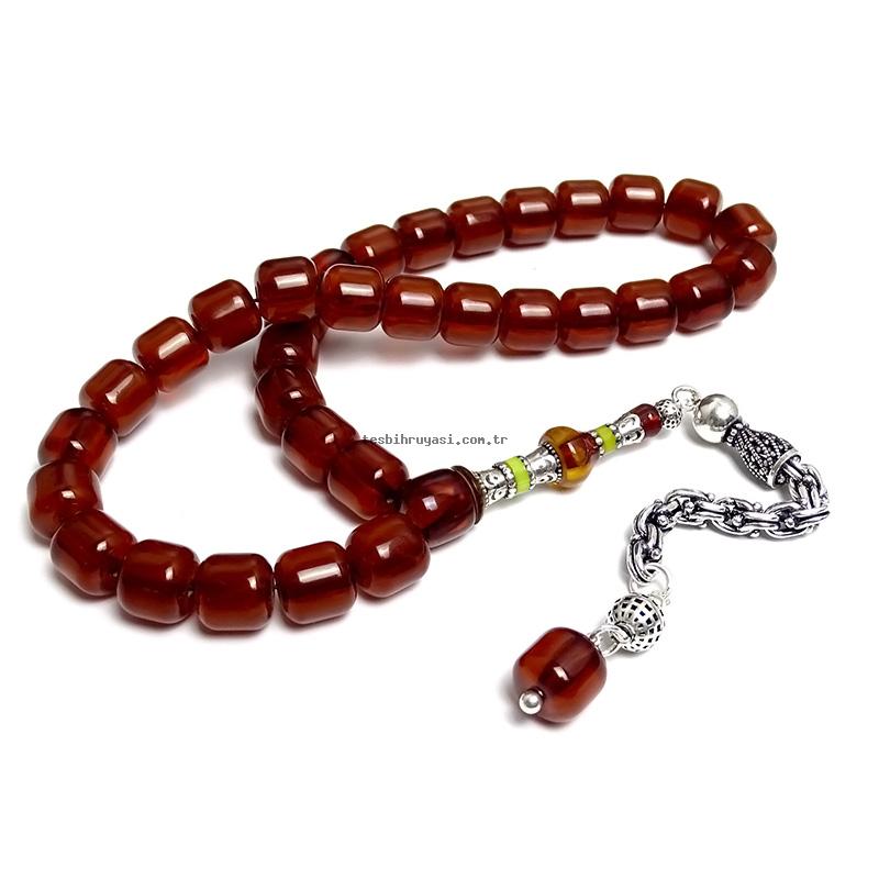 Ottoman Amber Prayer Beads