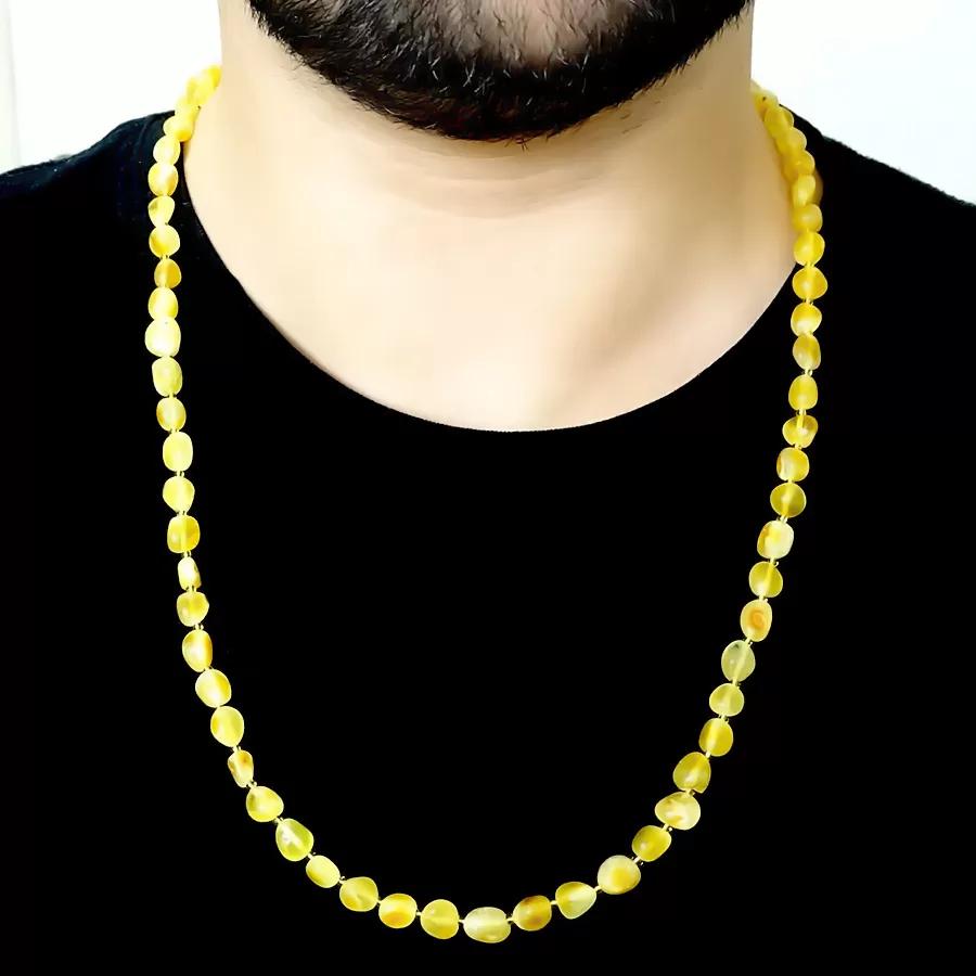Drop Amber Necklace