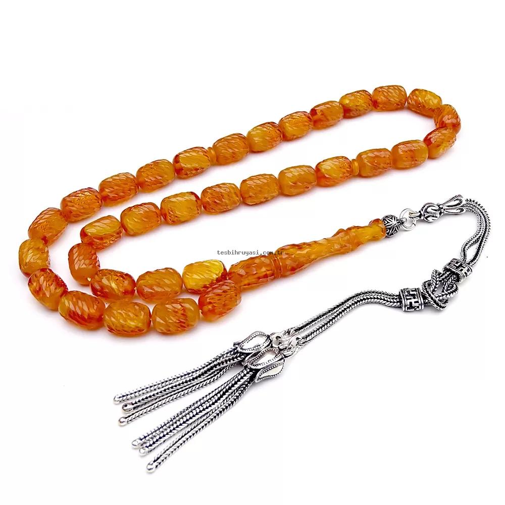 Kalemkar Amber Prayer Beads