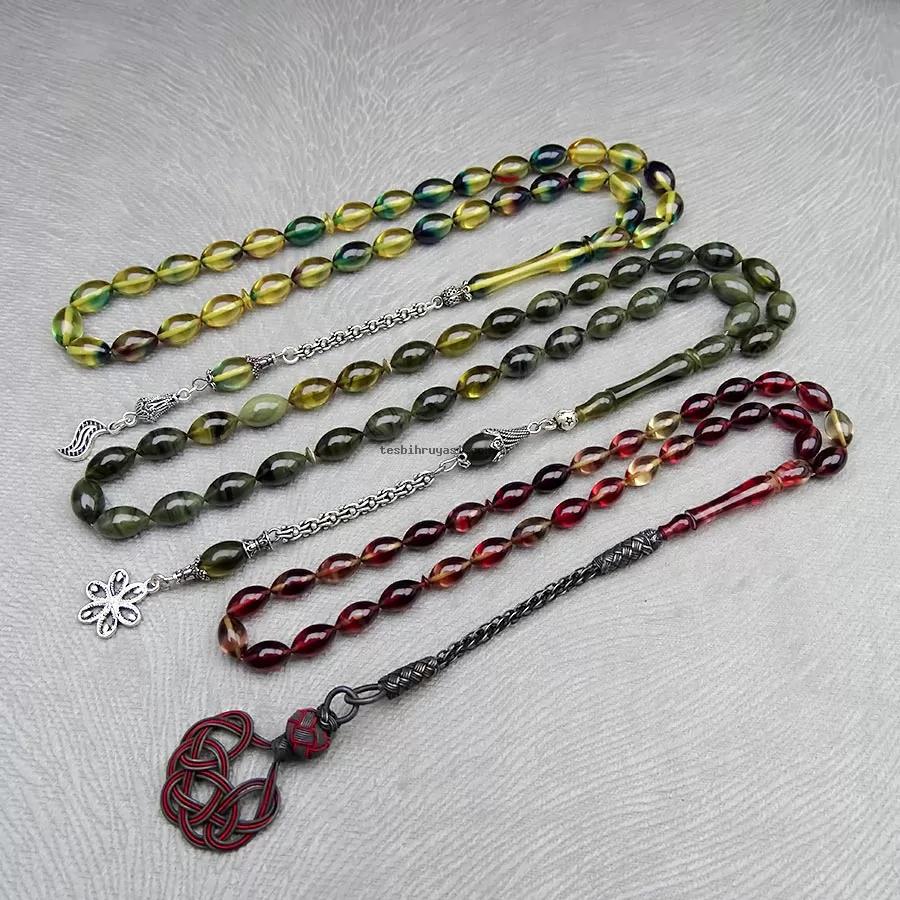 Triple Set Kombine Amber Prayer Beads