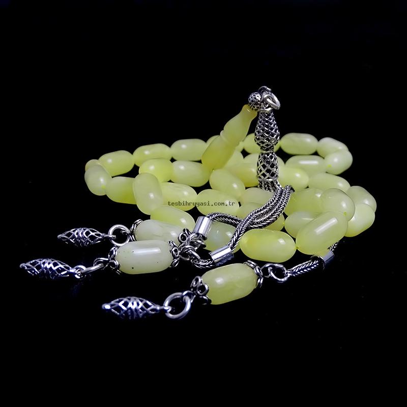 Ukrayna Drop Amber Prayer Beads