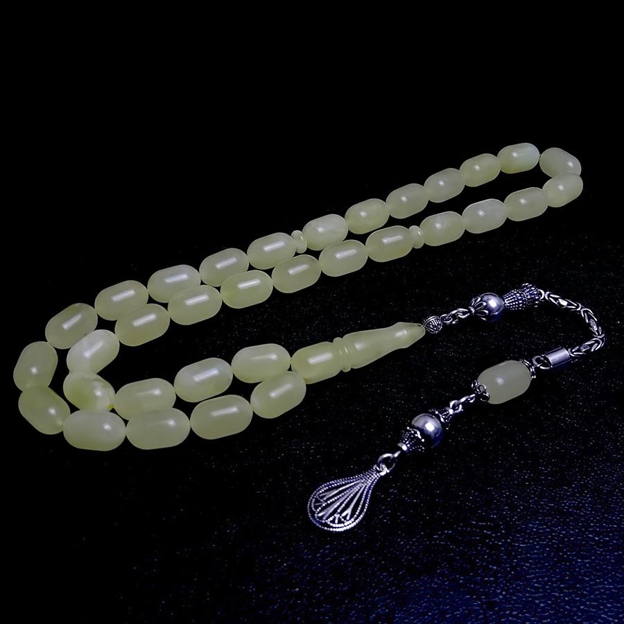 Drop Amber Prayer Beads