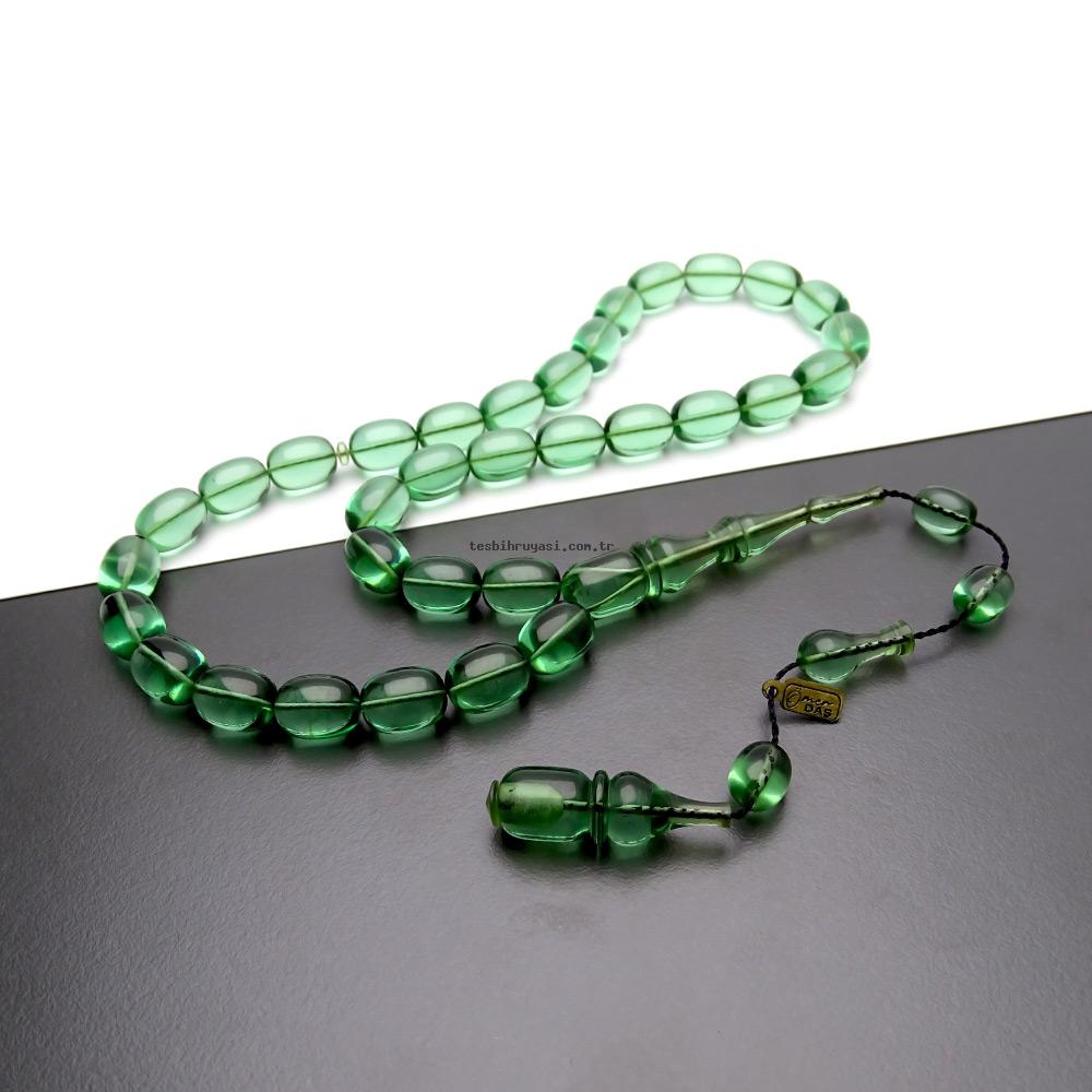 Fire Amber Prayer Beads