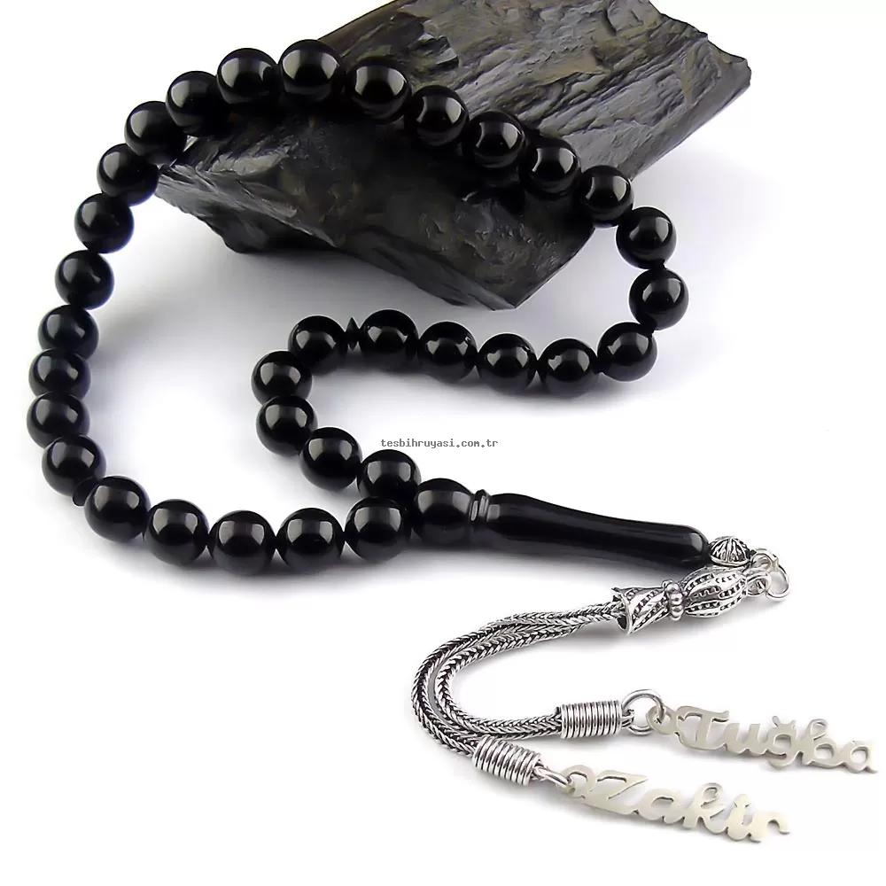 Personalized Oltu Prayer Beads