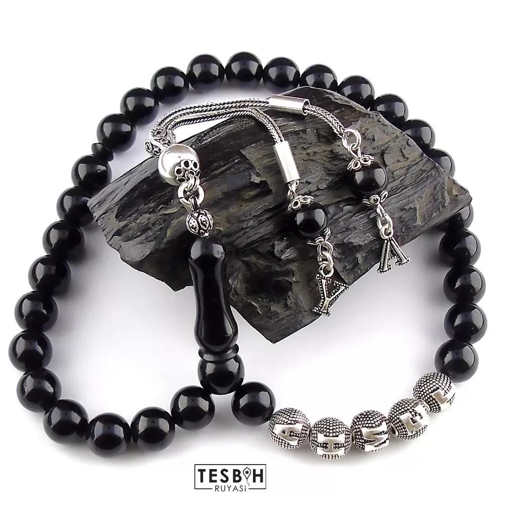 Personalized Oltu Prayer Beads