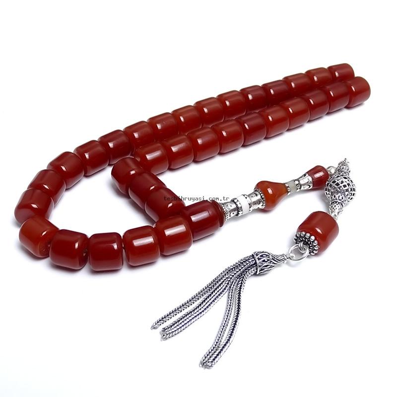 Ottoman Amber Prayer Beads